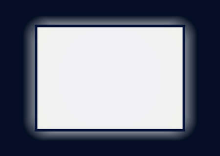 Vector illustration of lightbox on dark backgroundのイラスト素材