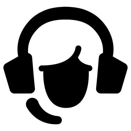 Call customer service vector iconのイラスト素材