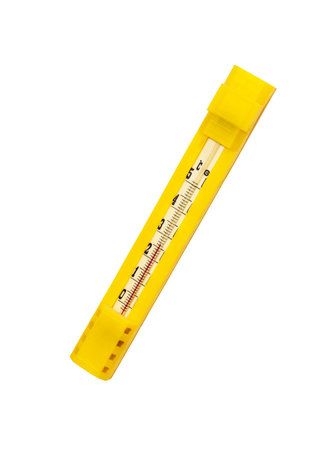 Thermometer isolated on the white