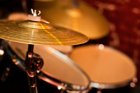  Fragment drumset closeup の写真素材