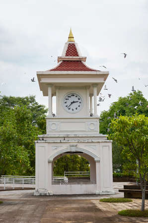 Clock Tower at Phuket Thailand の写真素材