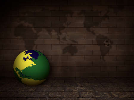 football world cup, background conceptの写真素材