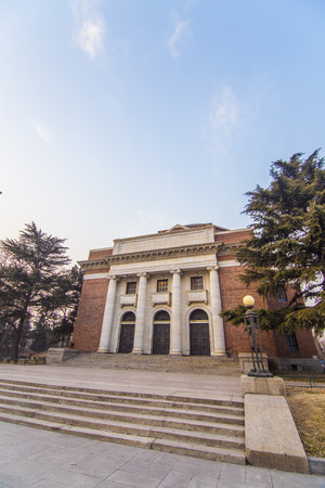 Auditorium at Tsinghua universityのeditorial素材