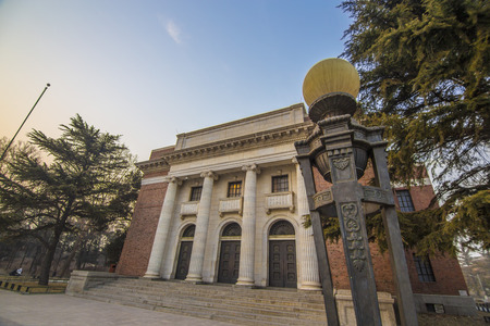 Auditorium at Tsinghua universityのeditorial素材