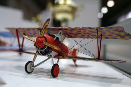 model of plane from WW1の写真素材