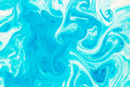 Abstract colors, backgrounds and textures. Food Coloring in milk. Food coloring in milk creating bright colorful abstract backgrounds. Colorful chemical experiment.の写真素材