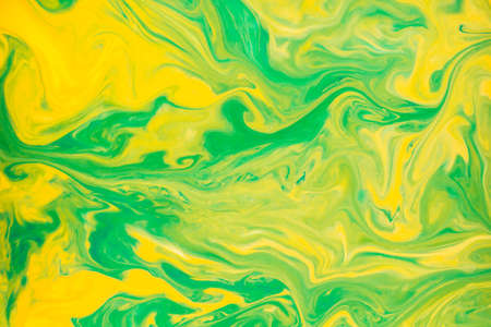 Abstract colors, backgrounds and textures. Food Coloring in milk. Food coloring in milk creating bright colorful abstract backgrounds. Colorful chemical experiment.の写真素材