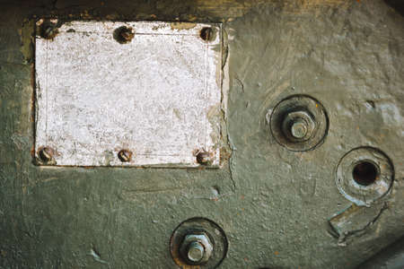 Metallic green military background, textureの写真素材