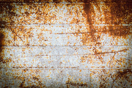 Rusty metal panelの写真素材