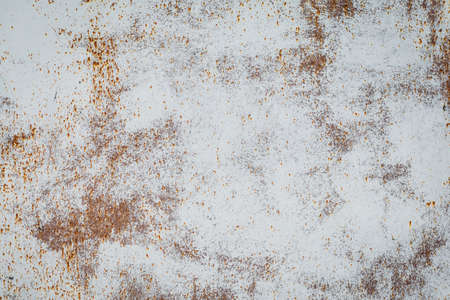 Painted metal wall texture, outdated surface. background imageの写真素材