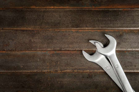 Old mechanic keys 20-19. The concept of a new year 2019.の写真素材