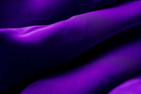 texture of the satin fabric of lilac color for the backgroundの写真素材
