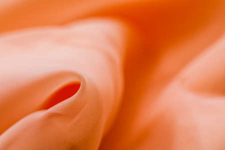 luxury cloth, wavy folds of silk texture satin materialの写真素材