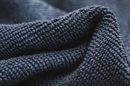 Texture of the fabric, wavy folds of the texture of the fabric material.