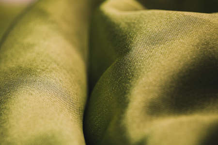 luxury cloth, wavy folds of silk texture satin material.の写真素材