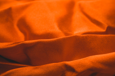 luxury cloth, wavy folds of silk texture satin materialの写真素材