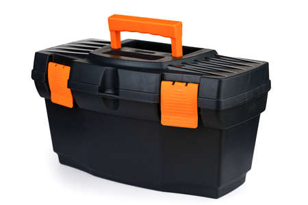 construction box on a white isolated background.