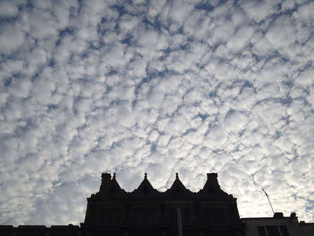 Silhouetted buildingの素材