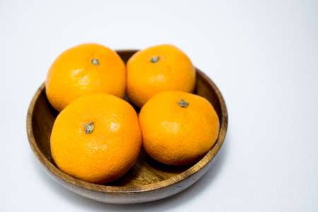 Mandarin orangesの写真素材