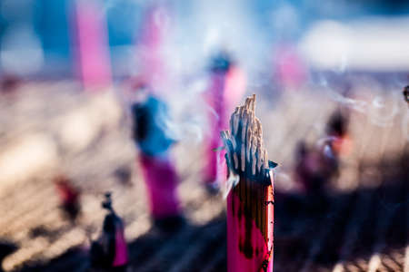 Incense stickの写真素材