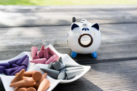 Incense Conesの写真素材