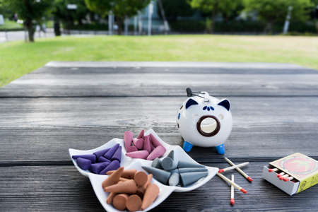 Incense Conesの写真素材