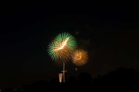 Fireworks displayの写真素材