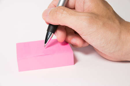 notepaper sticker
