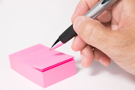 notepaper sticker