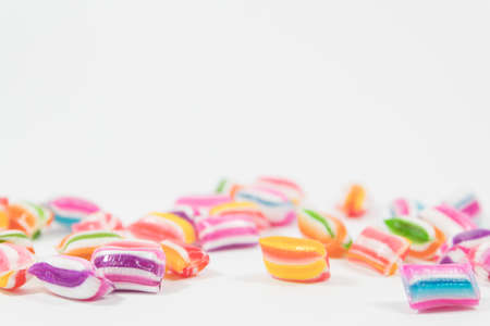 colorful candyの写真素材