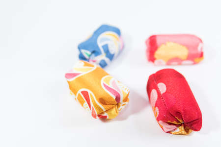 Juggling bags gameの写真素材