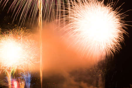 Fireworks displayの写真素材
