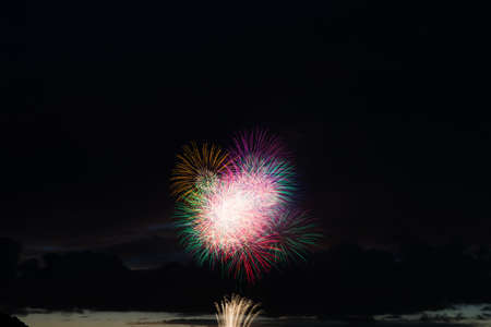 Fireworks displayの写真素材