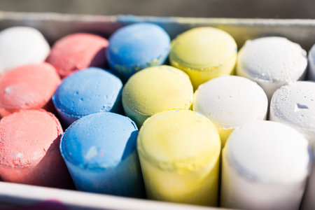 color chalk