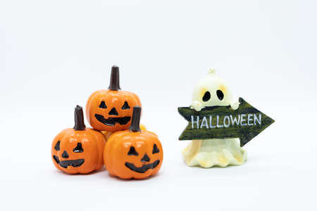 Halloween and decoration concept