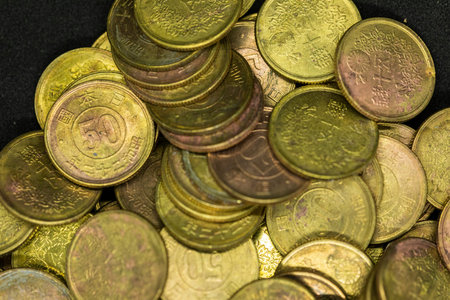 These are old Japanese coins