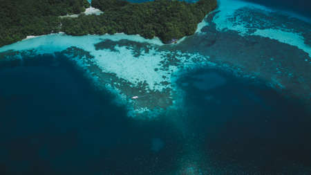 View of the island and seaの写真素材