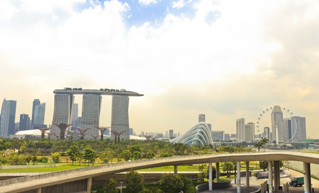 Landmarks of Singaporeのeditorial素材