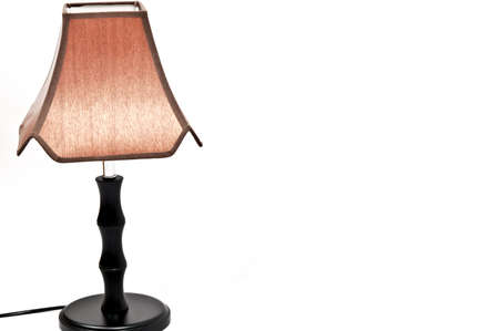 Isolated lamp on white backgroundの写真素材