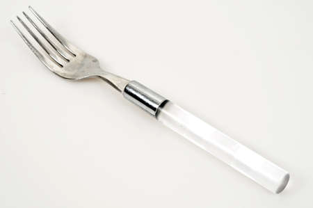 Isolated fork on white backgroundの写真素材