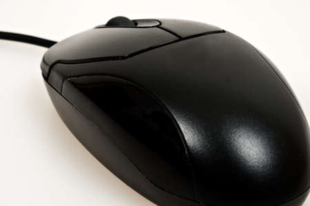 Pc mouse isolated on white backgroundの写真素材