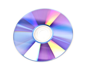 Cd isolated on white backgroundの写真素材