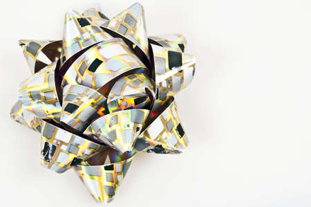 Gift star isolated on white backgroundの写真素材