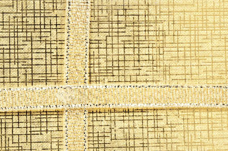 Holiday background from present textureの写真素材