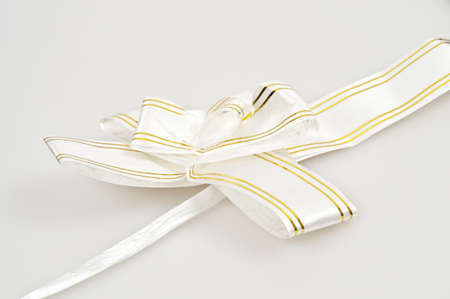 Gift star isolated on white backgroundの写真素材