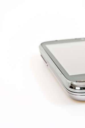 Phone isolated on white backgroundの写真素材