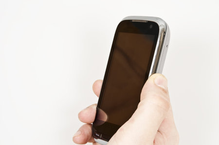 Phone isolated on white background