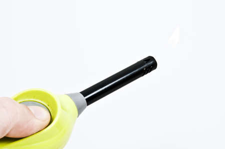 Cooker lighter isolated on white backgroundの写真素材