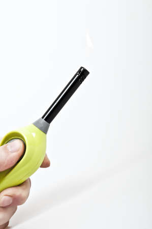 Cooker lighter isolated on white backgroundの写真素材
