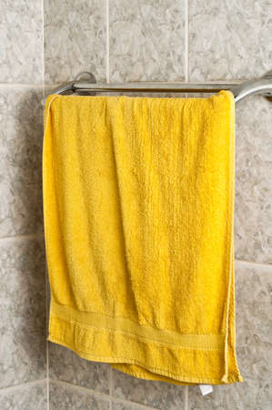 Closeup to an bath towelの写真素材